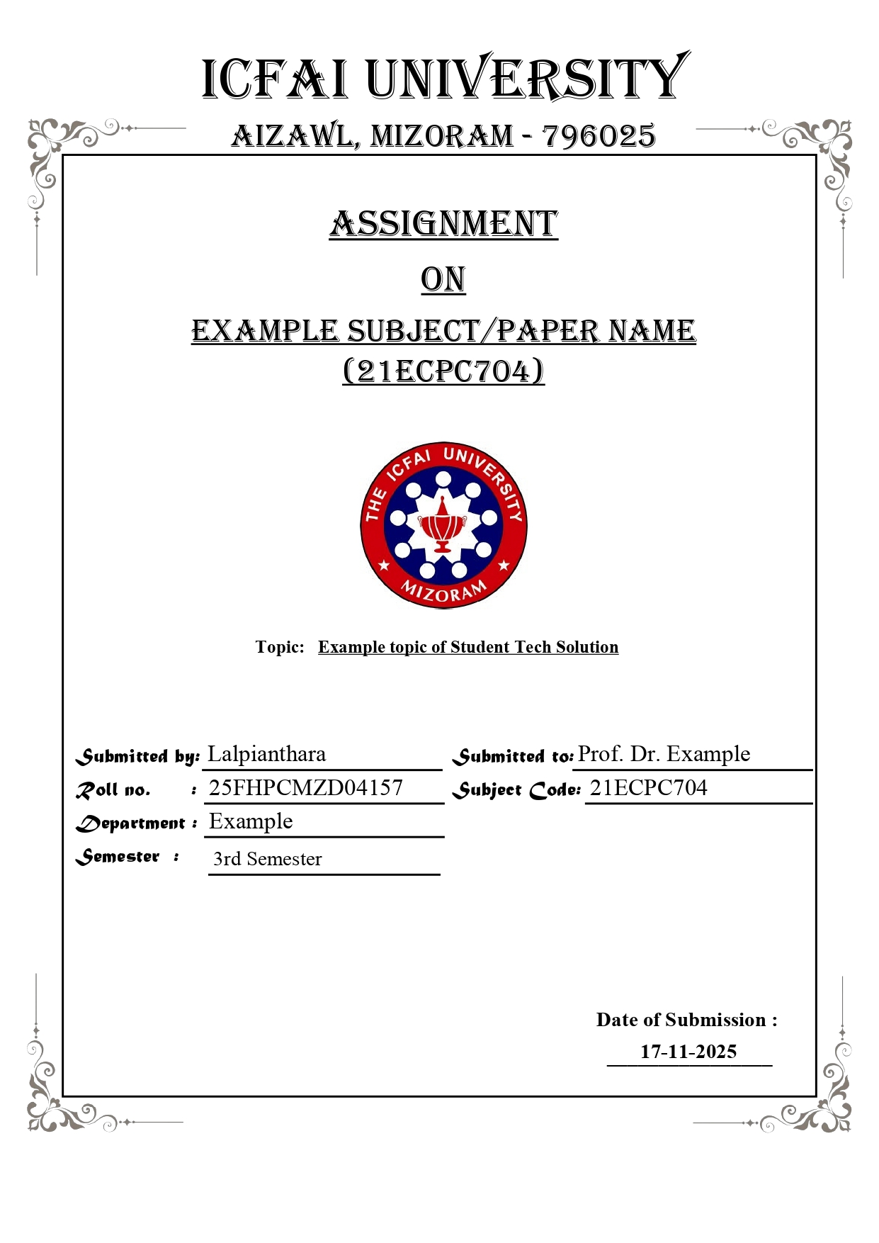 Cover Page for Business Proposals